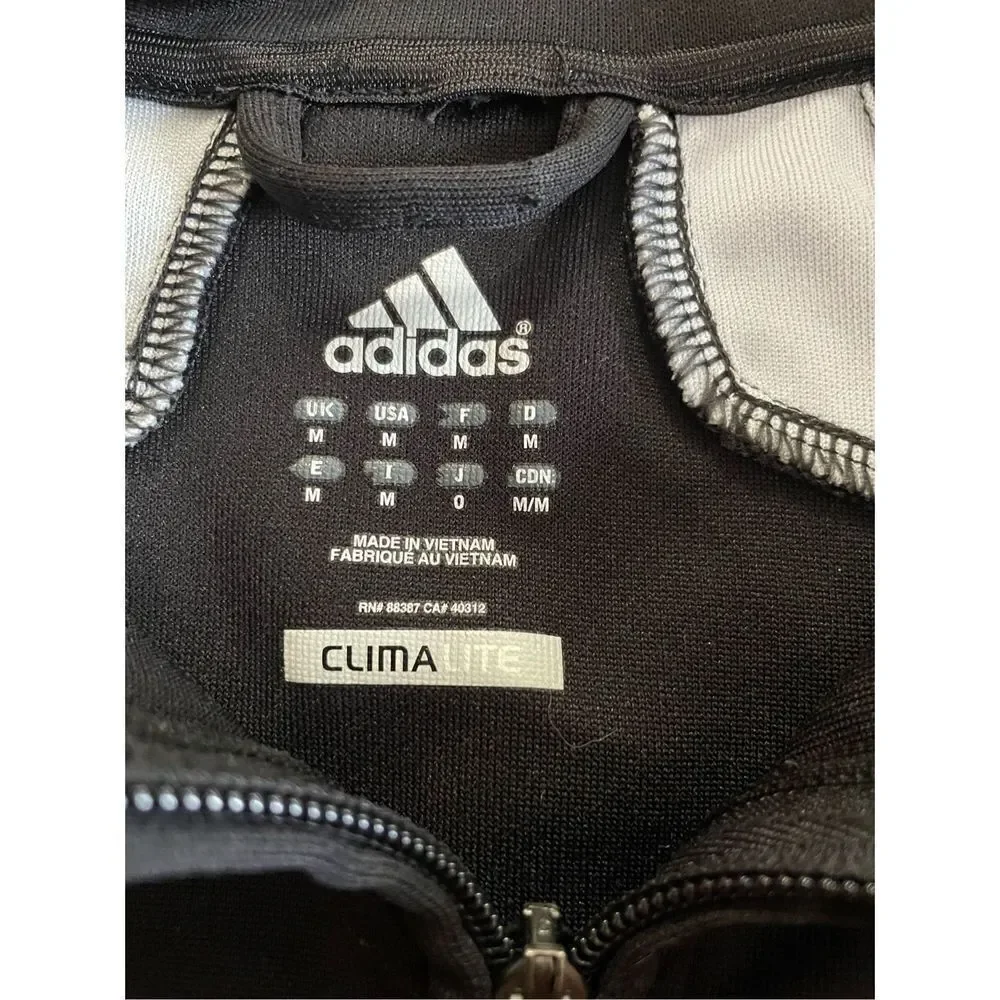 Adidas LOYAL  Adult‎ Contrast Warm Up Sports Jacket medium black